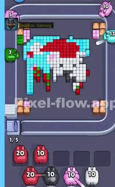 Pixel Flow Level 472 Solution 2