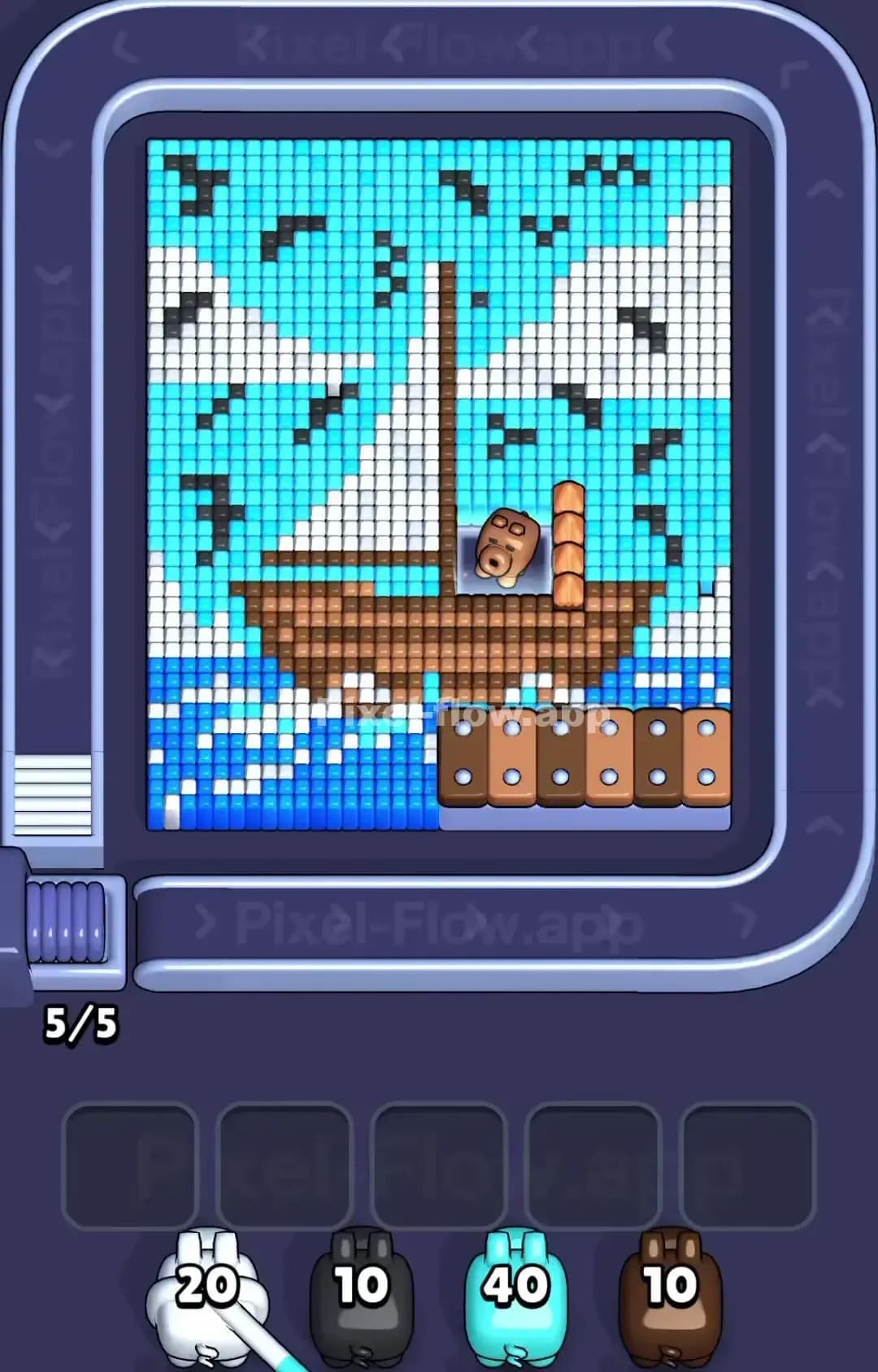 Pixel Flow Level 1408 Screenshot