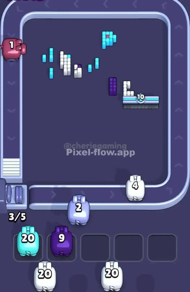 Pixel Flow Level 1608 Solution 3