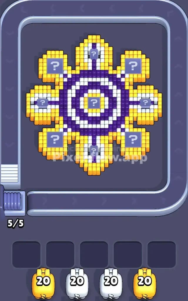 Pixel Flow Level 161 Gameplay