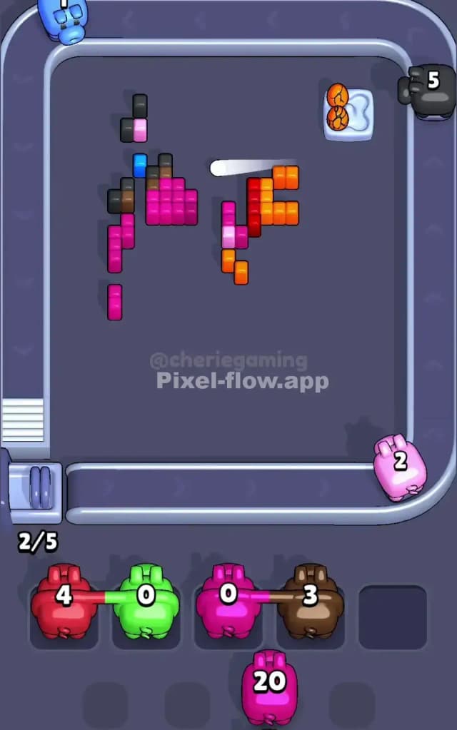 Pixel Flow Level 357 Solution 3