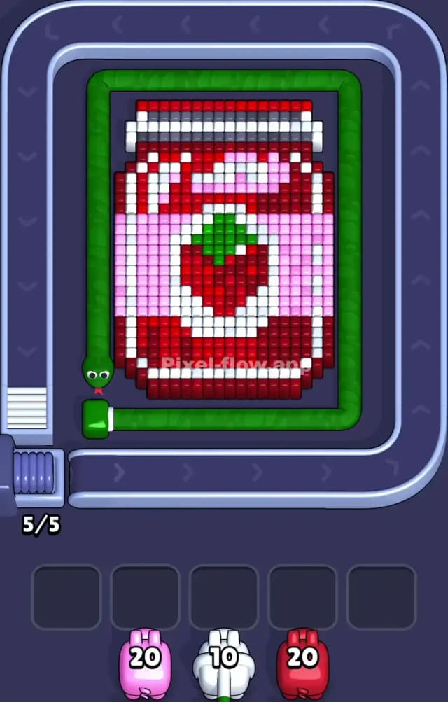 Pixel Flow Level 924 Gameplay