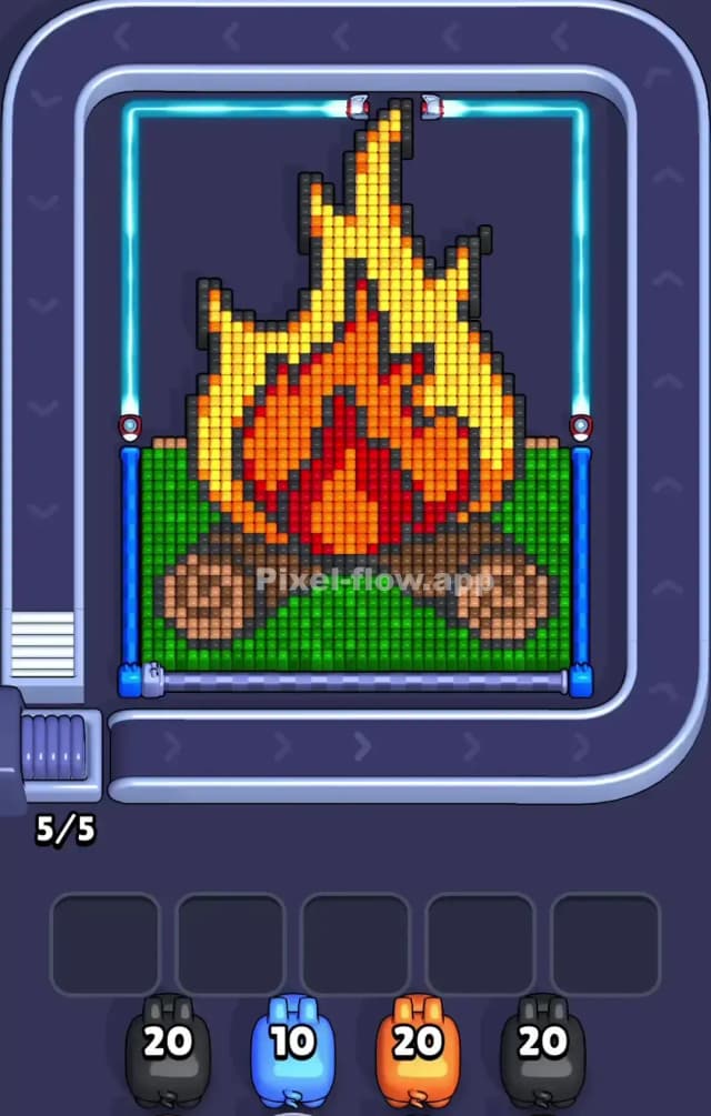 Pixel Flow Level 793 Gameplay