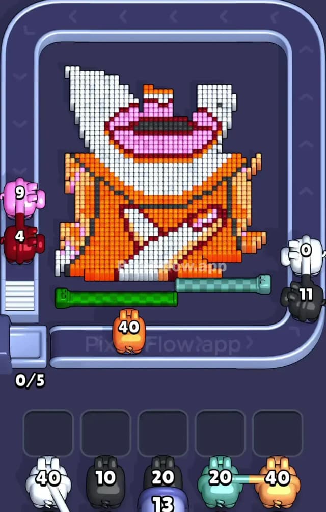 Pixel Flow Level 892 Solution 1