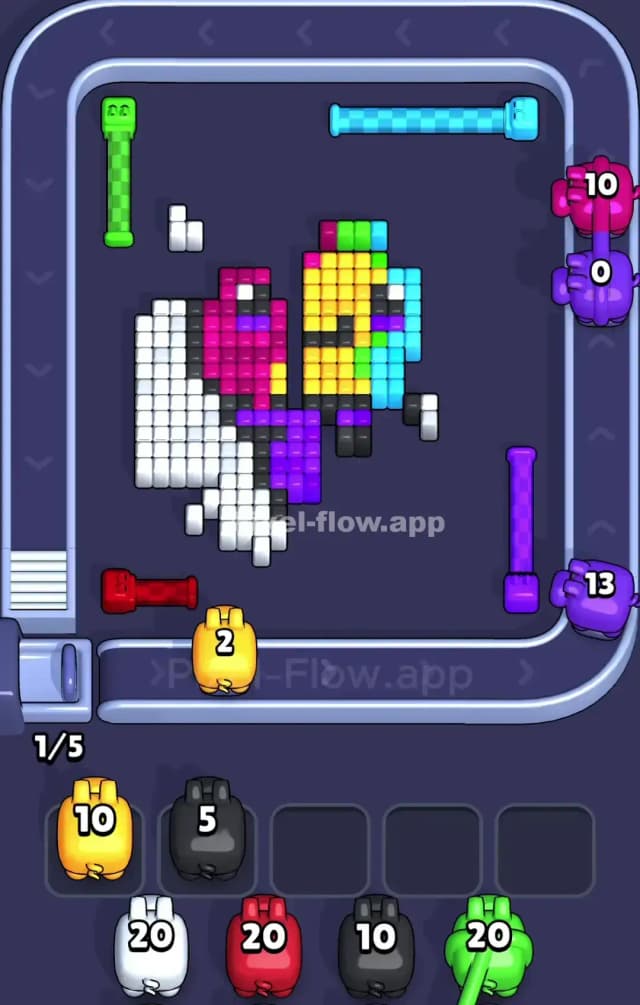 Pixel Flow Level 860 Solution 3