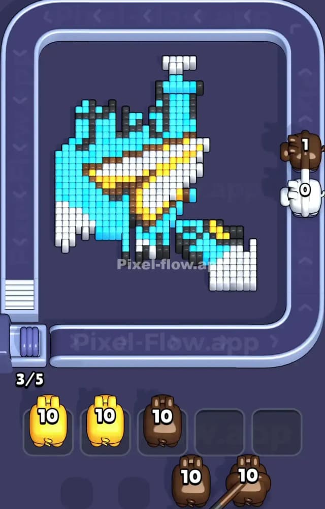 Pixel Flow Level 1050 Solution 2