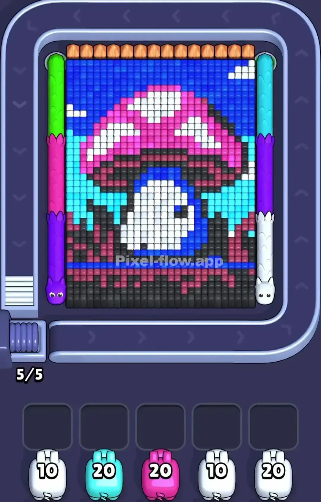 Pixel Flow Level 1135 Screenshot