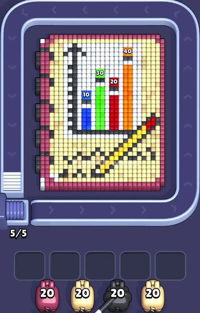 Pixel Flow Level 1022 Gameplay