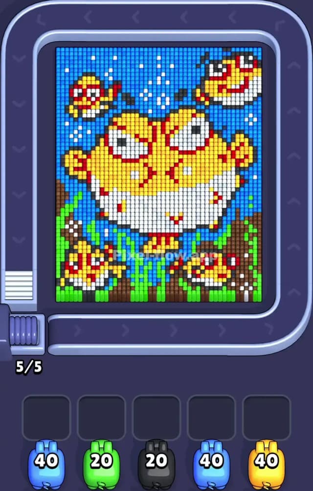 Pixel Flow Level 957 Gameplay