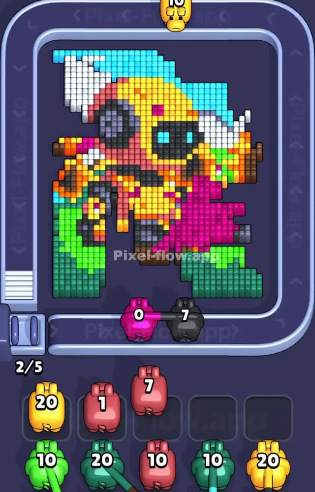 Pixel Flow Level 1577 Solution 1