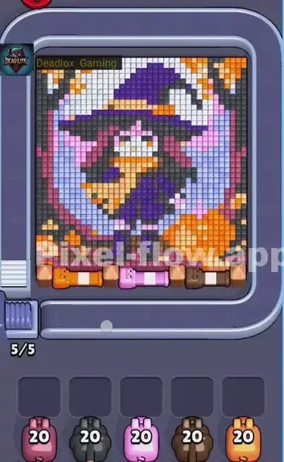 Pixel Flow Level 455 Screenshot