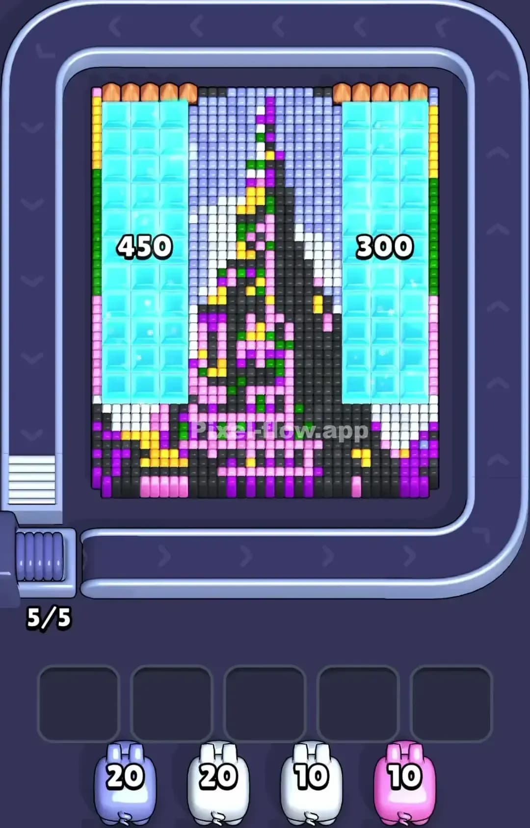 Pixel Flow Level 1277 Screenshot