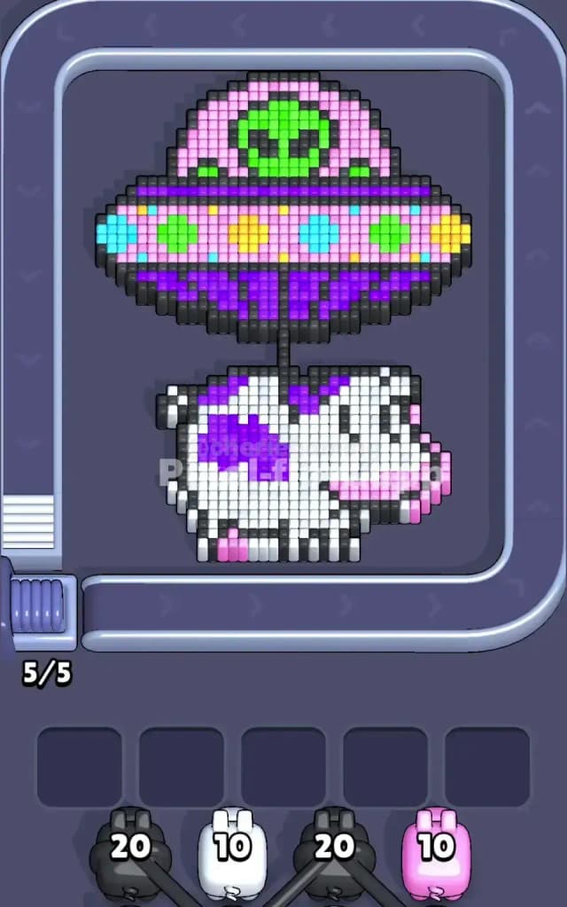 Pixel Flow Level 228 Gameplay