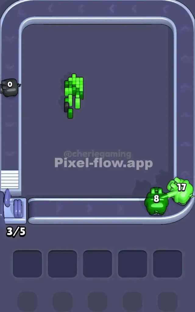 Pixel Flow Level 157 Solution 3