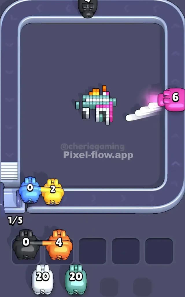 Pixel Flow Level 549 Solution 3