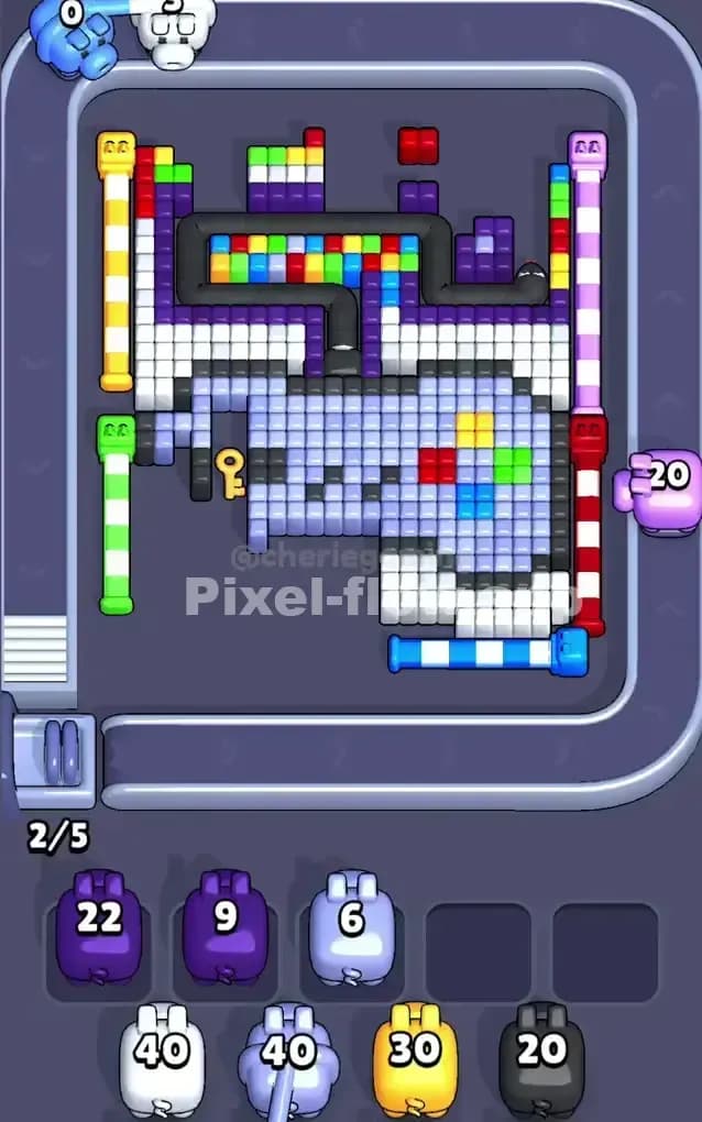 Pixel Flow Level 301 Solution 1