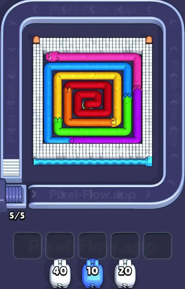 Pixel Flow Level 1312 Gameplay
