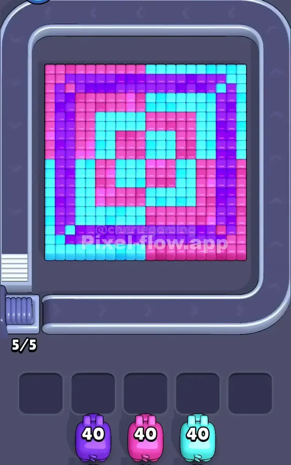 Pixel Flow Level 4 Screenshot