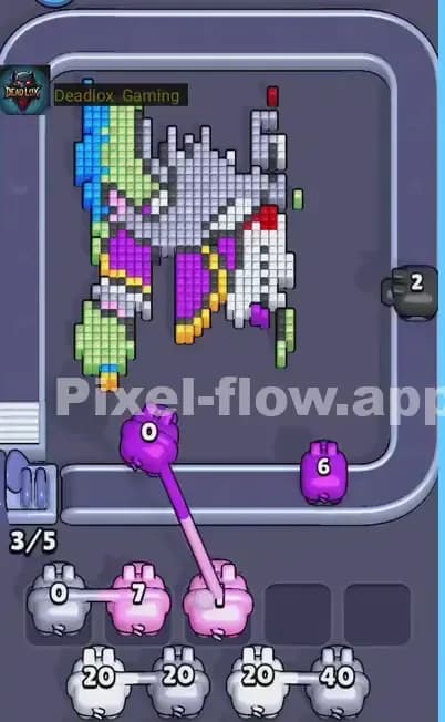 Pixel Flow Level 467 Solution 2