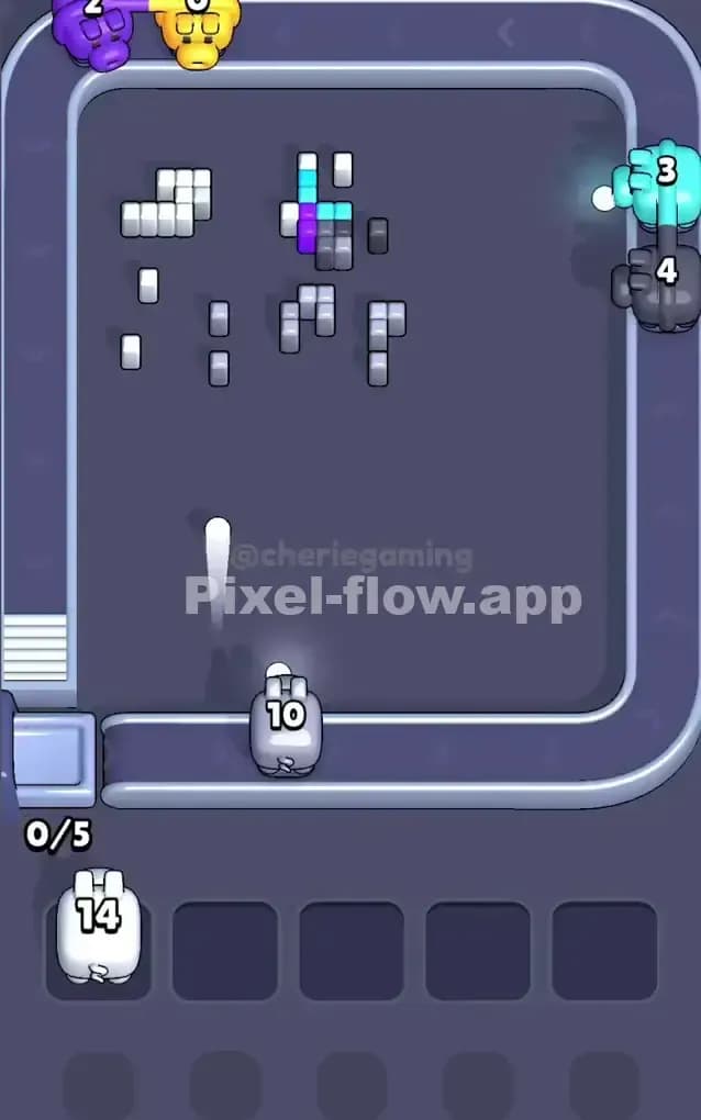 Pixel Flow Level 304 Solution 3