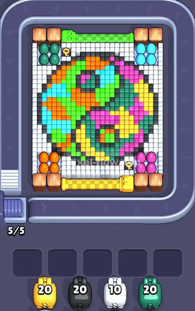 Pixel Flow Level 359 Gameplay