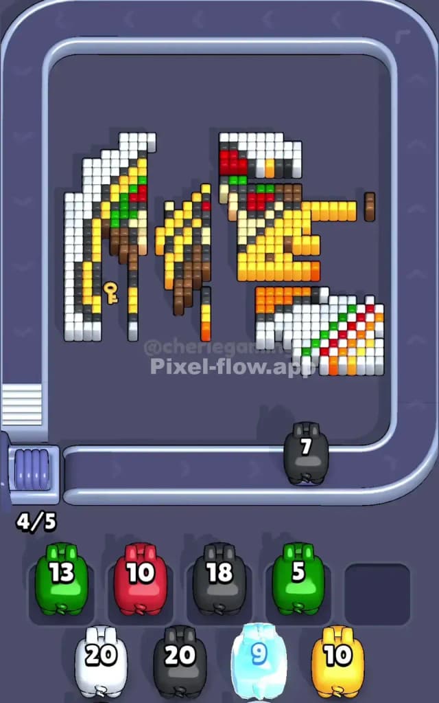 Pixel Flow Level 394 Solution 2