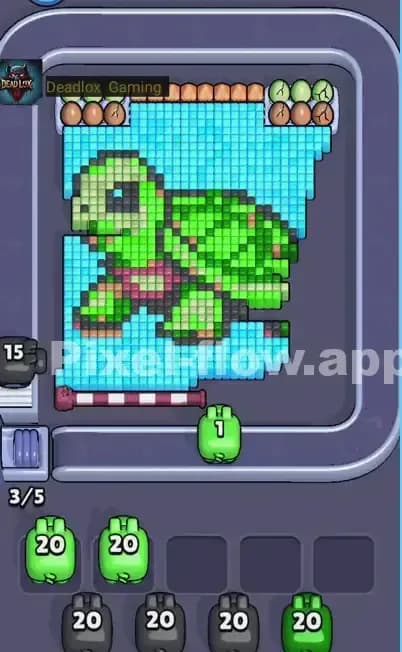 Pixel Flow Level 440 Screenshot