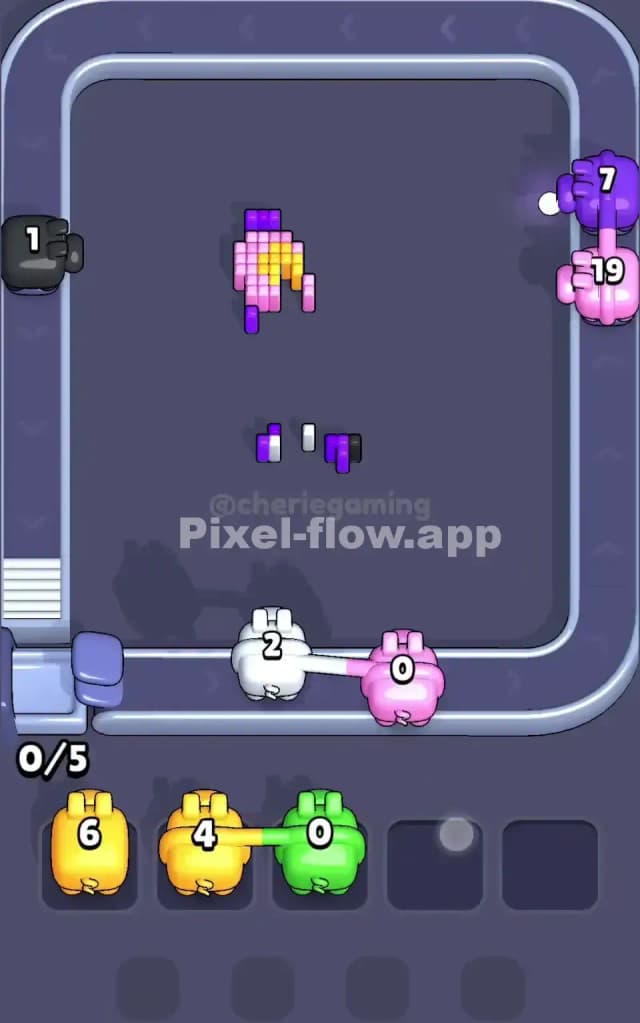 Pixel Flow Level 228 Solution 3