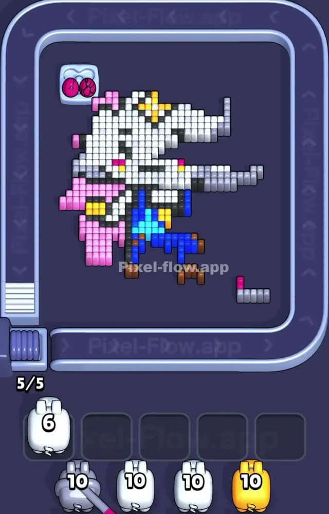 Pixel Flow Level 1432 Solution 2