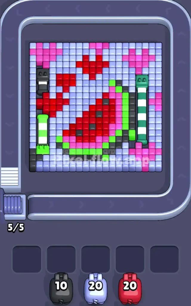 Pixel Flow Level 67 Gameplay
