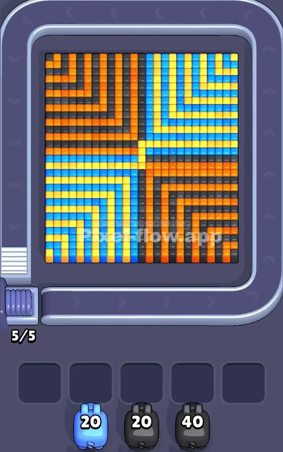 Pixel Flow Level 21 Screenshot
