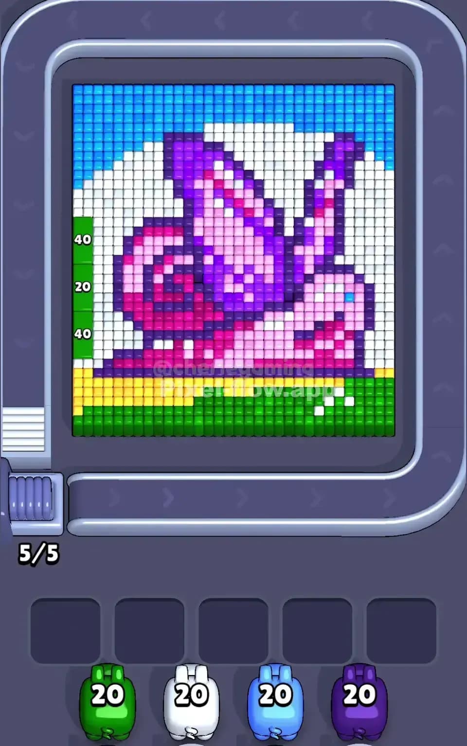 Pixel Flow Level 561 Screenshot