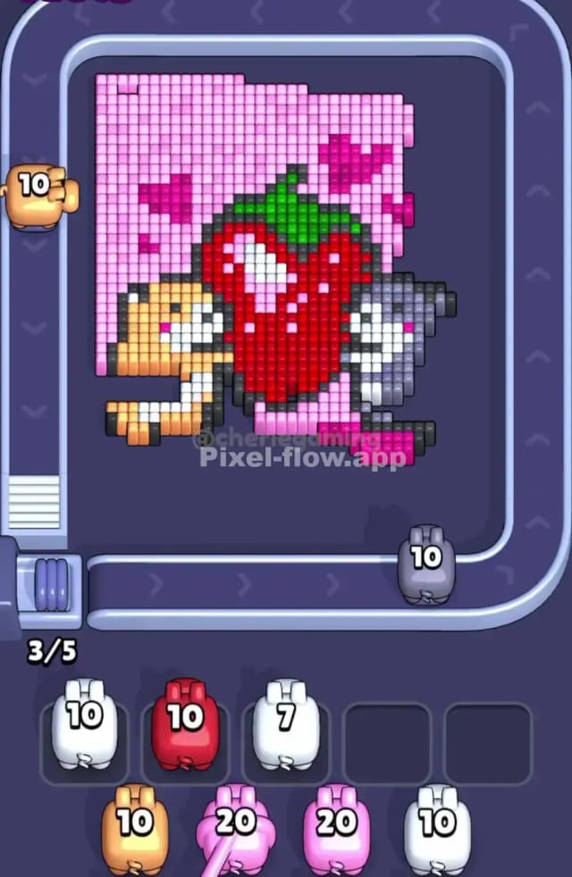 Pixel Flow Level 1604 Solution 1