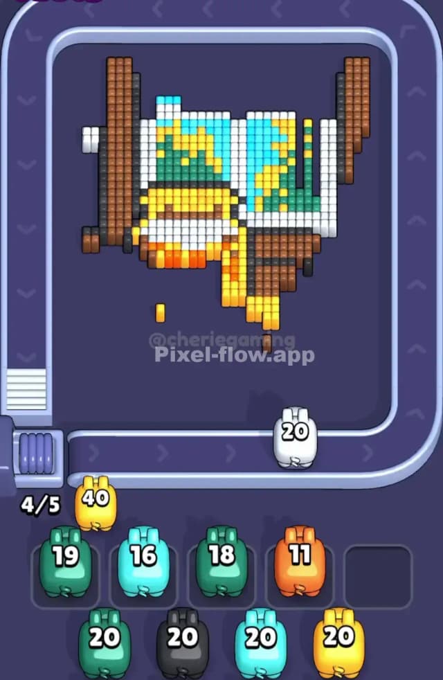 Pixel Flow Level 1798 Solution 2