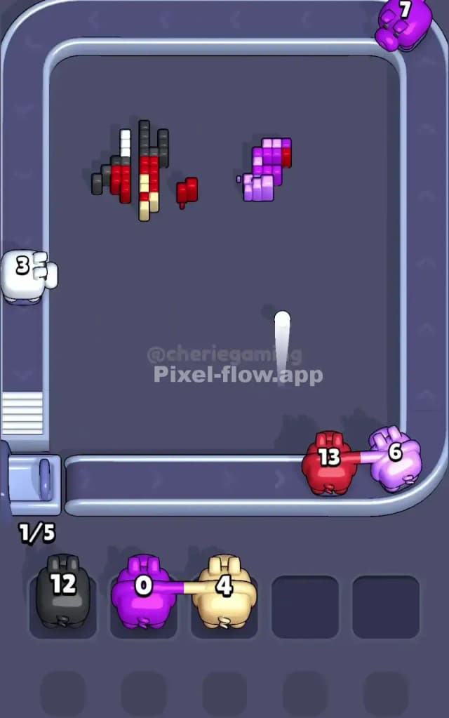 Pixel Flow Level 449 Solution 3