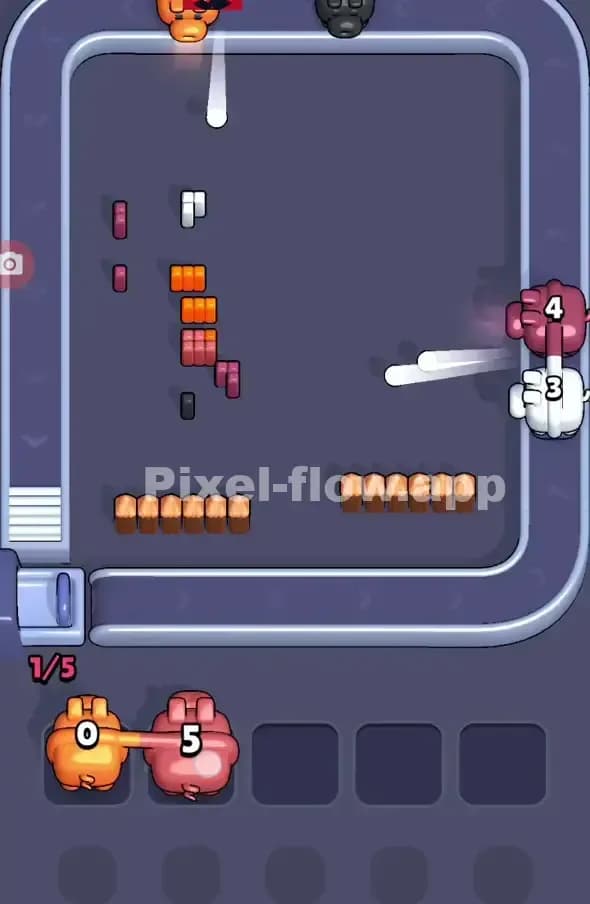 Pixel Flow Level 307 Solution 3