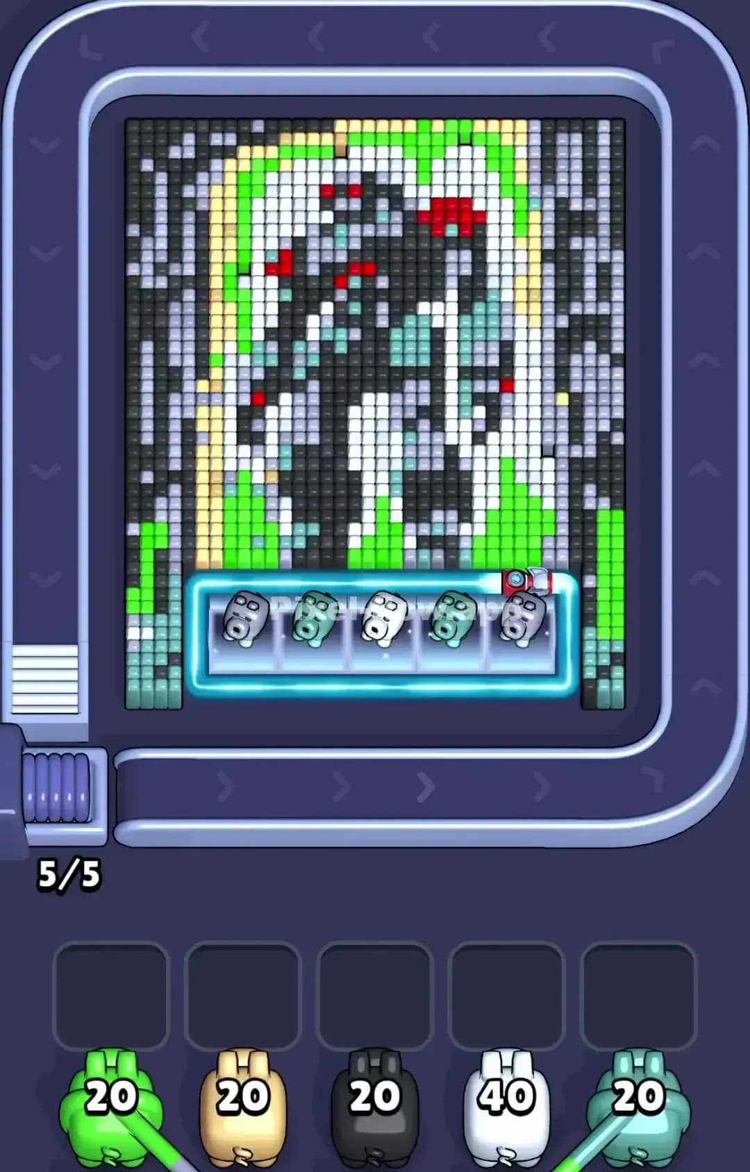 Pixel Flow Level 1123 Screenshot