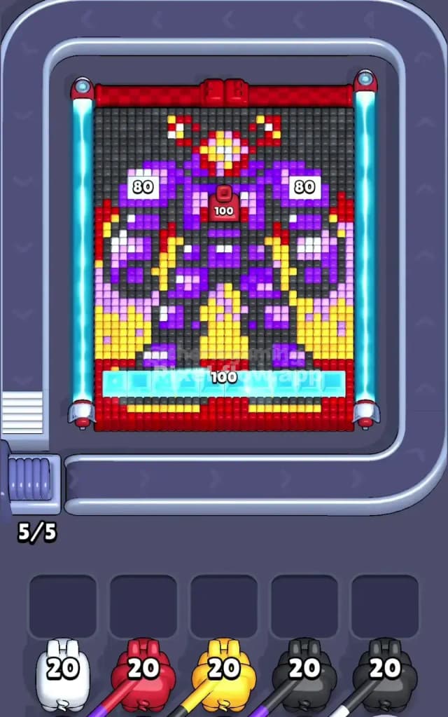 Pixel Flow Level 655 Gameplay