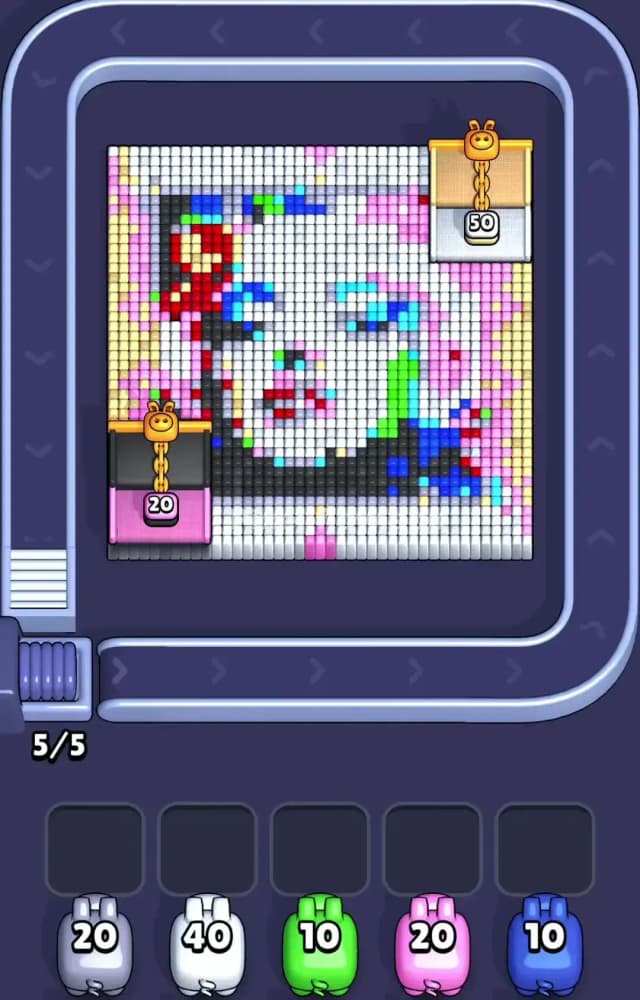 Pixel Flow Level 978 Gameplay