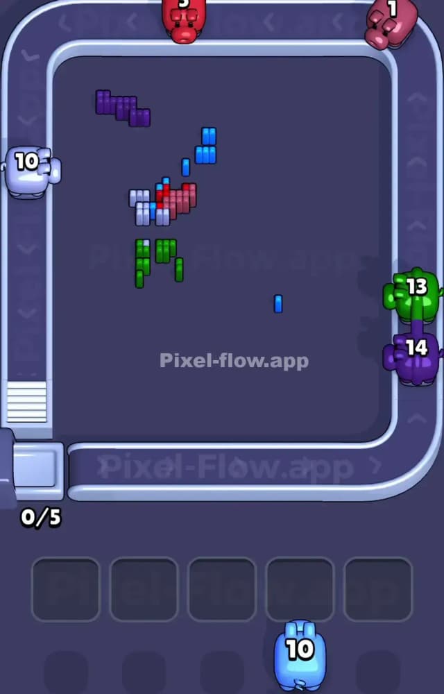 Pixel Flow Level 1052 Solution 3