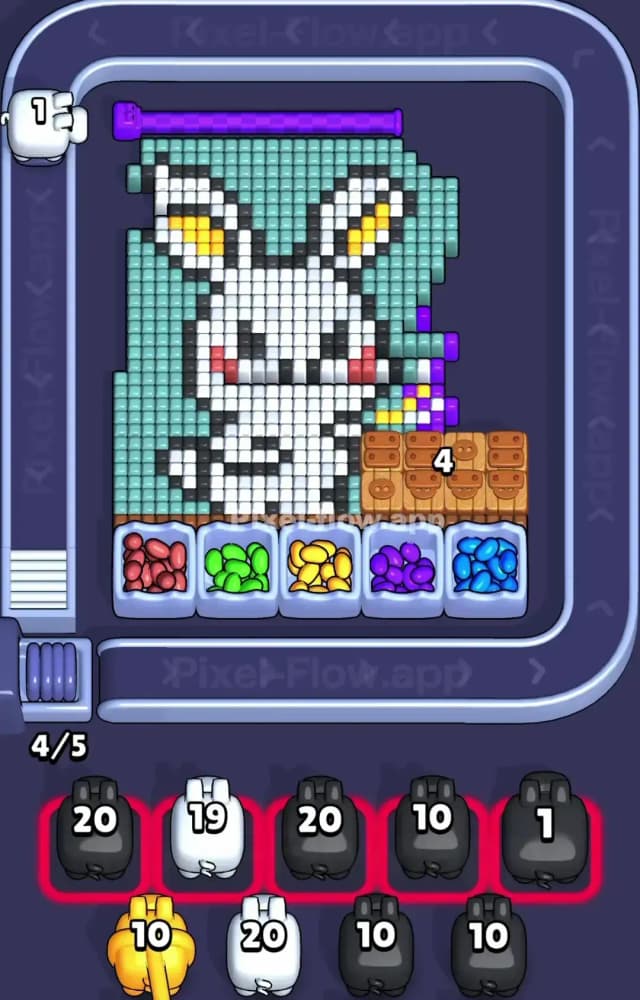 Pixel Flow Level 1345 Solution 1