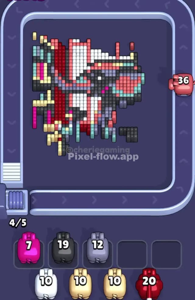 Pixel Flow Level 1786 Solution 2
