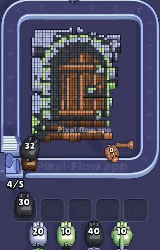 Pixel Flow Level 1009 Solution 2