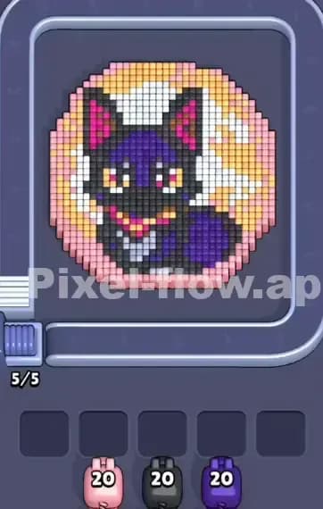 Pixel Flow Level 390 Gameplay