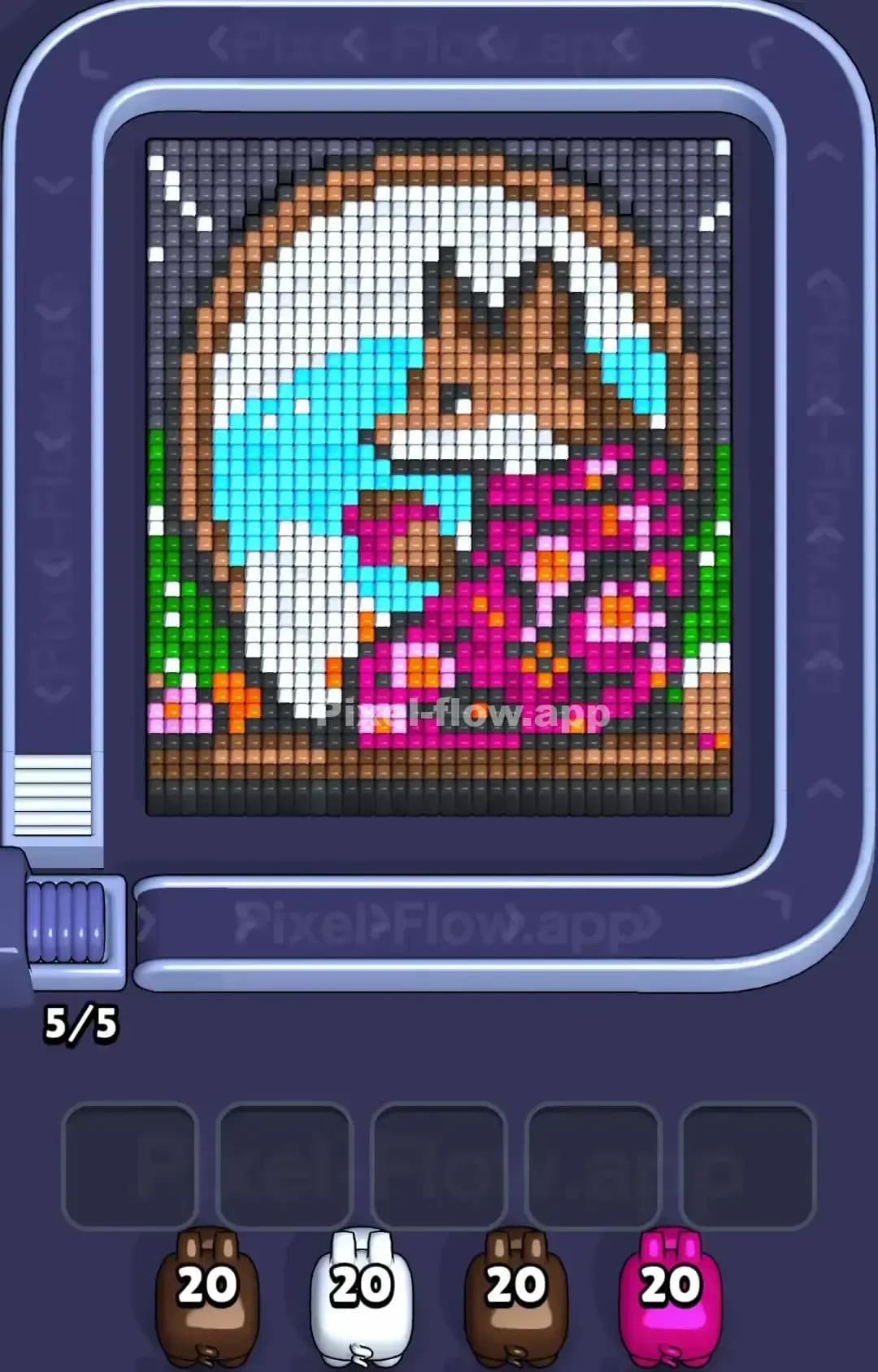 Pixel Flow Level 1430 Screenshot