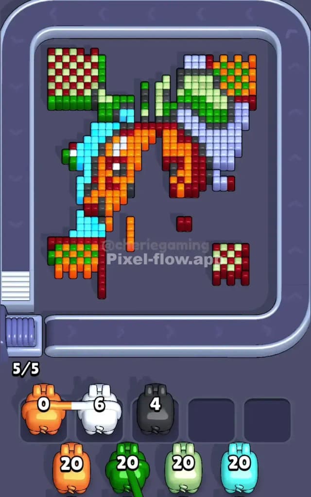 Pixel Flow Level 656 Solution 2