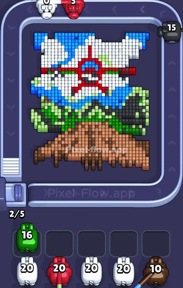 Pixel Flow Level 897 Solution 1