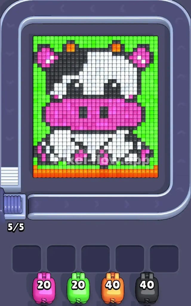 Pixel Flow Level 113 Gameplay