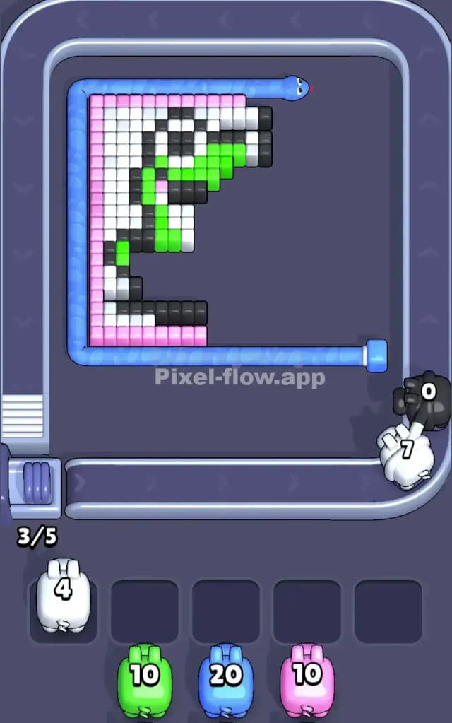 Pixel Flow Level 410 Solution 2