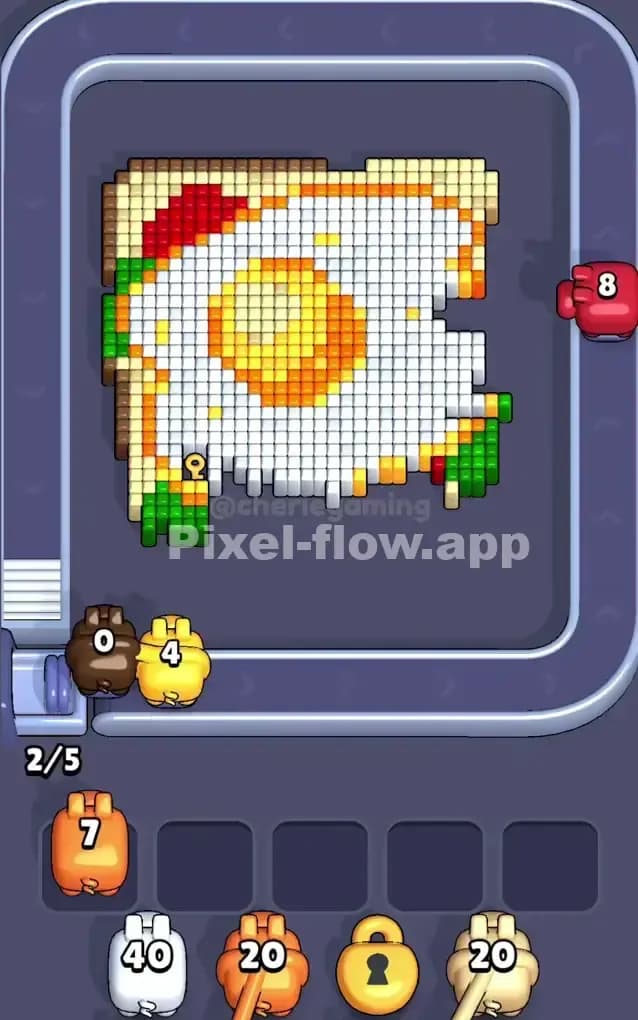 Pixel Flow Level 297 Solution 1